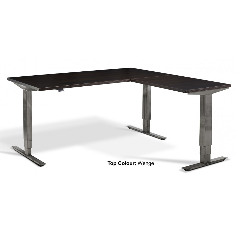 Forge Corner Triple Motor Height Adjustable Desk